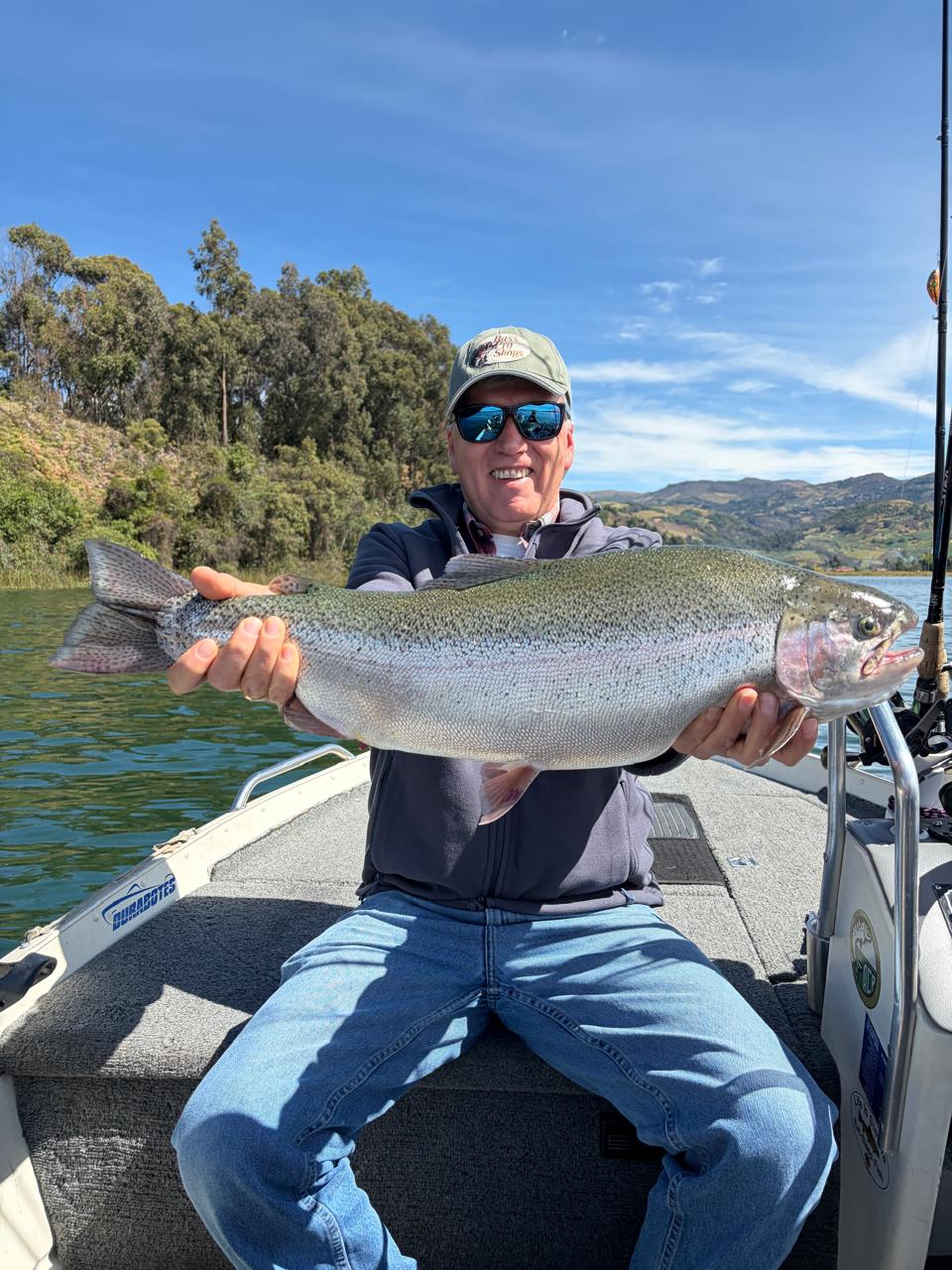 Paisaje de uno de nuestros refugios de pesca